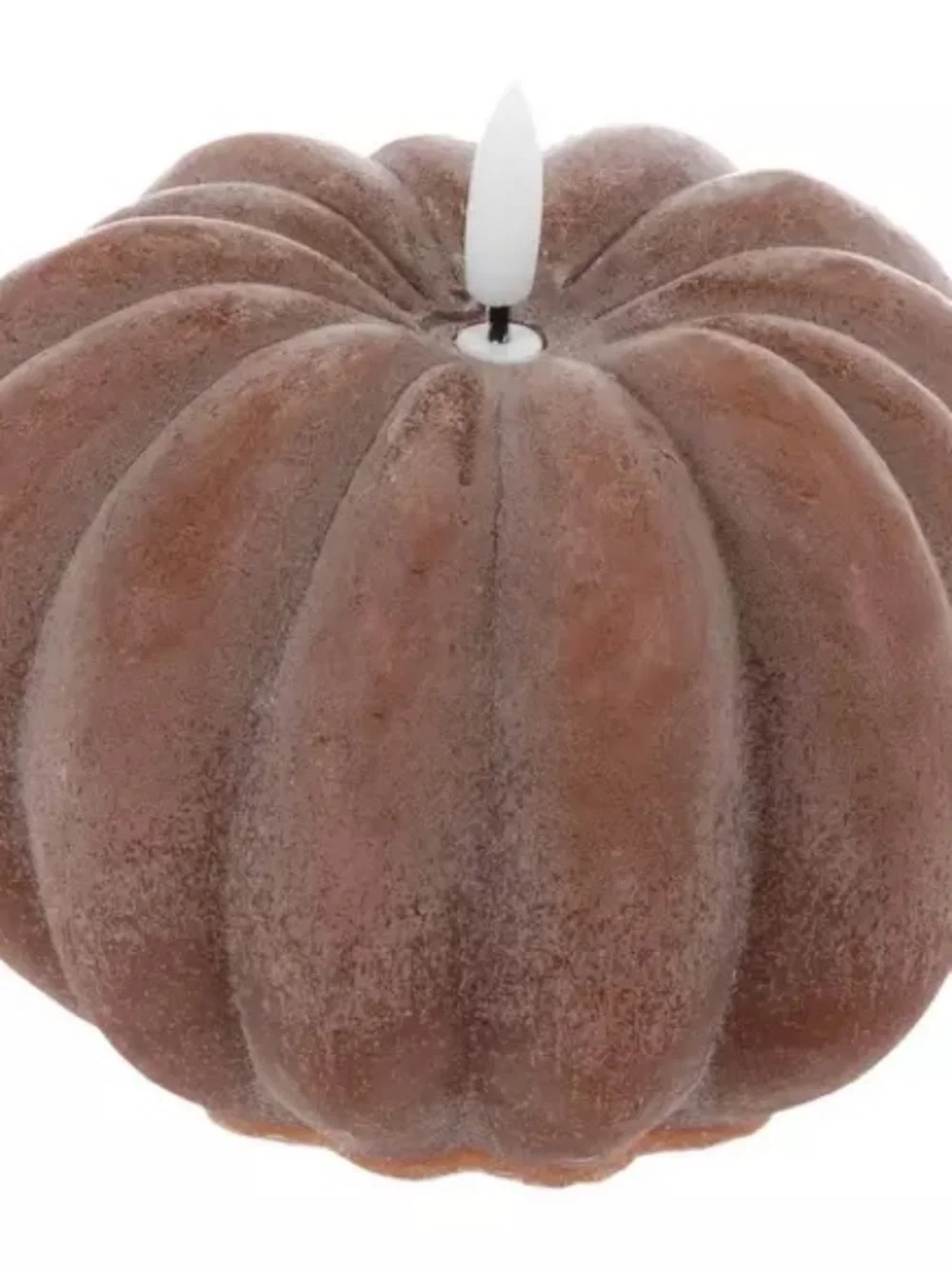 Hobby Lobby Brown LED Pumpkin Candle